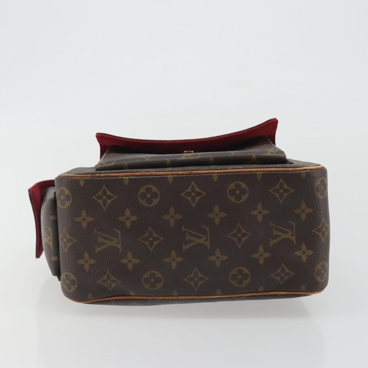 Louis Vuitton Excentri-Cite Monogram Canvas Brown Canvas Handbag (Pre-Owned)