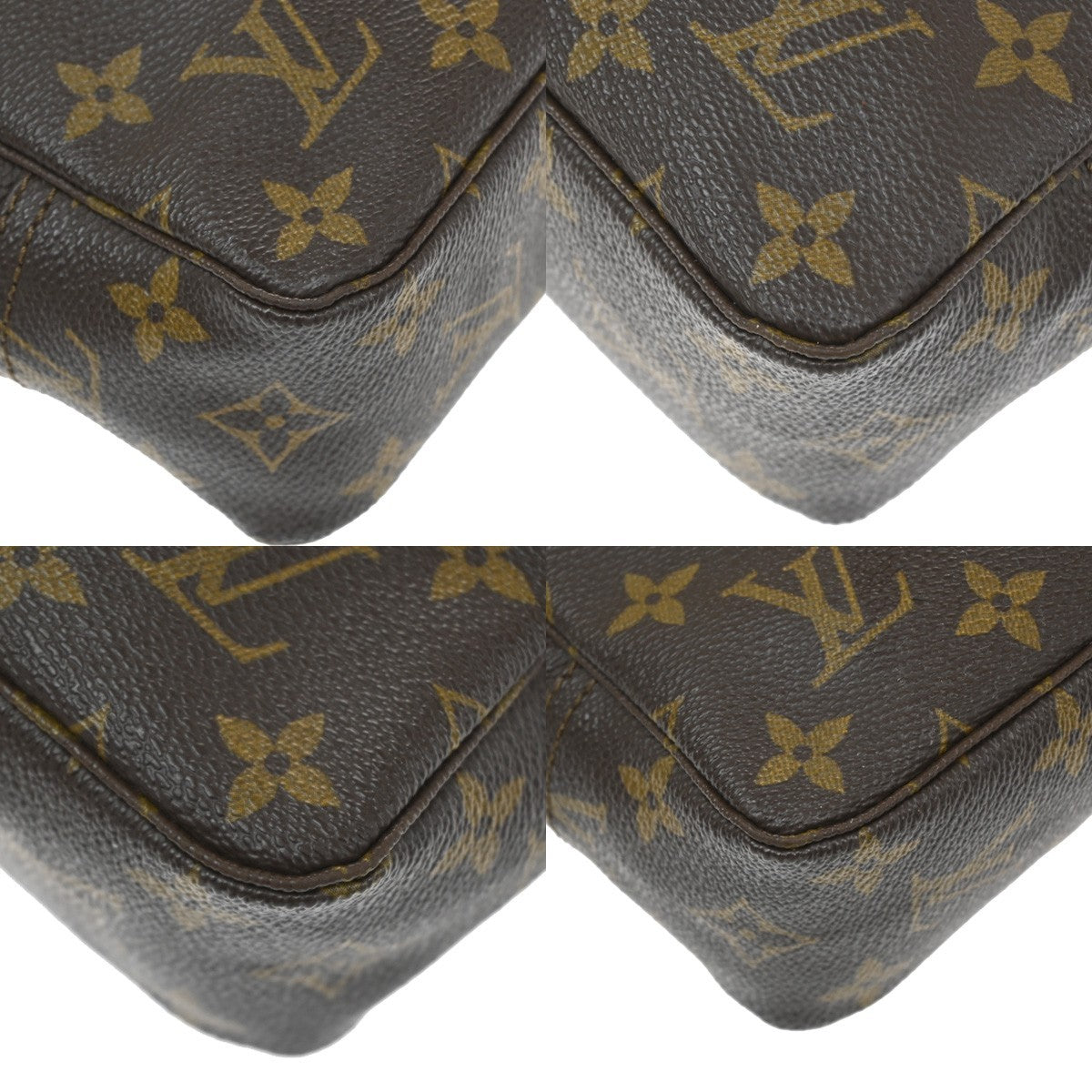 Louis Vuitton Trousse Toiletry Monogram Canvas Brown Canvas Toiletry Case Accessory (Pre-Owned)