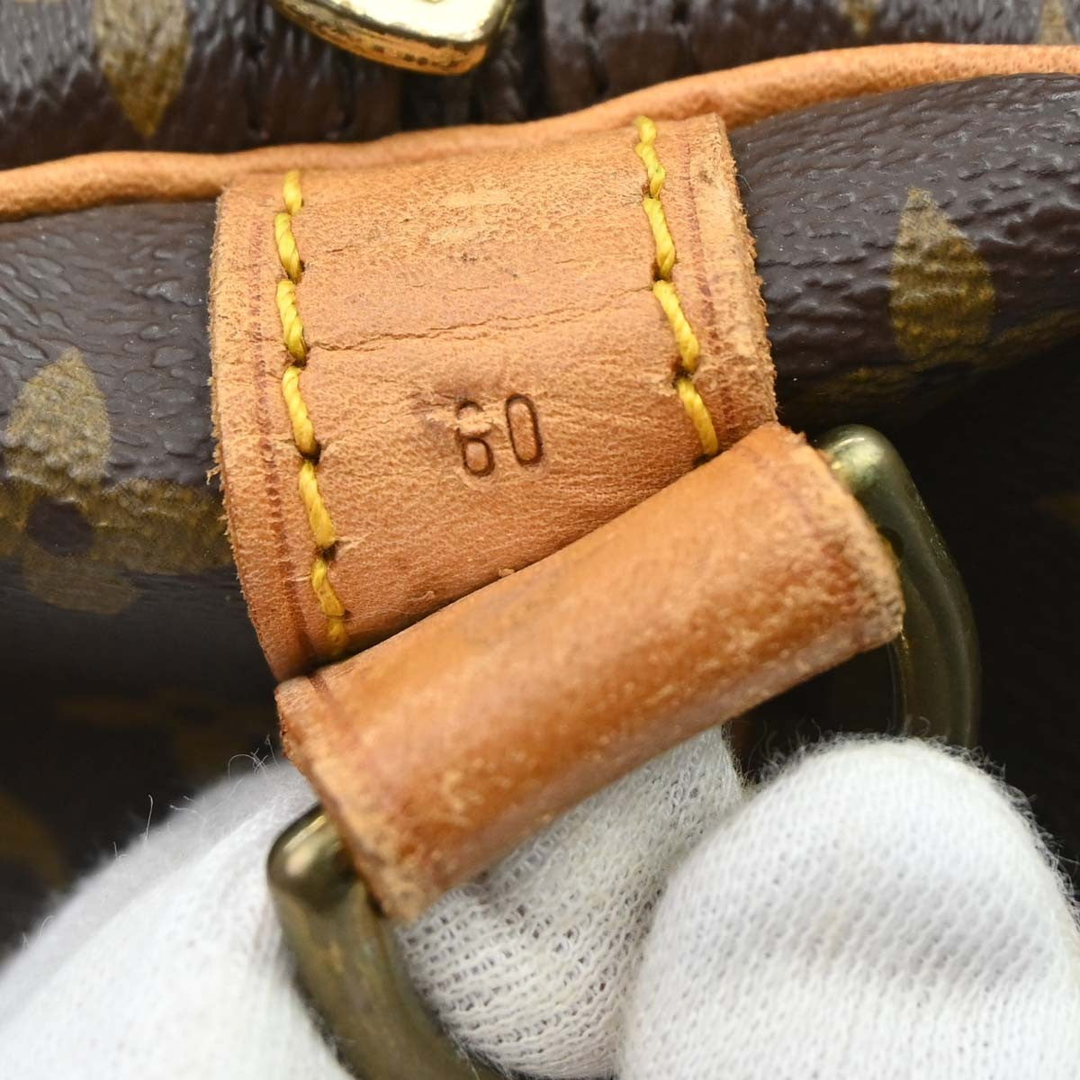 Louis Vuitton Keepall Bandouliere Monogram Canvas Brown Canvas Travel Bag Bag (Pre-Owned)