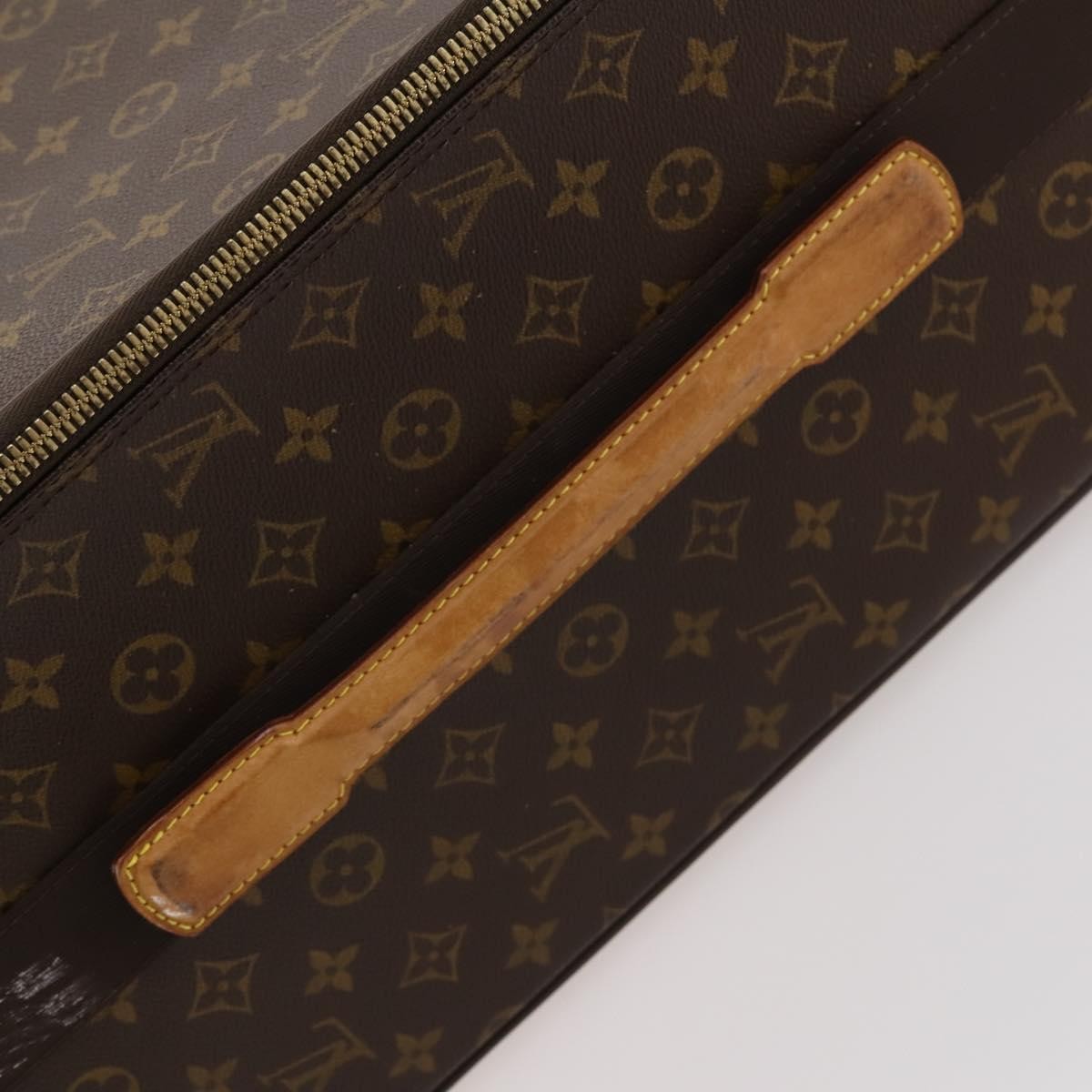 Louis Vuitton Pegase Luggage Monogram Canvas Brown Canvas Travel Bag Bag (Pre-Owned)