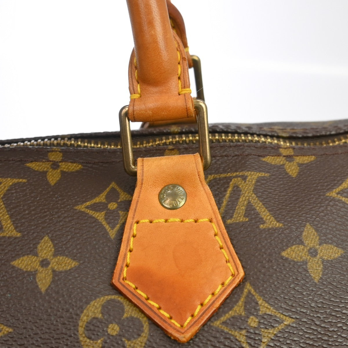 Louis Vuitton Speedy Monogram Canvas Brown Canvas Handbag (Pre-Owned)