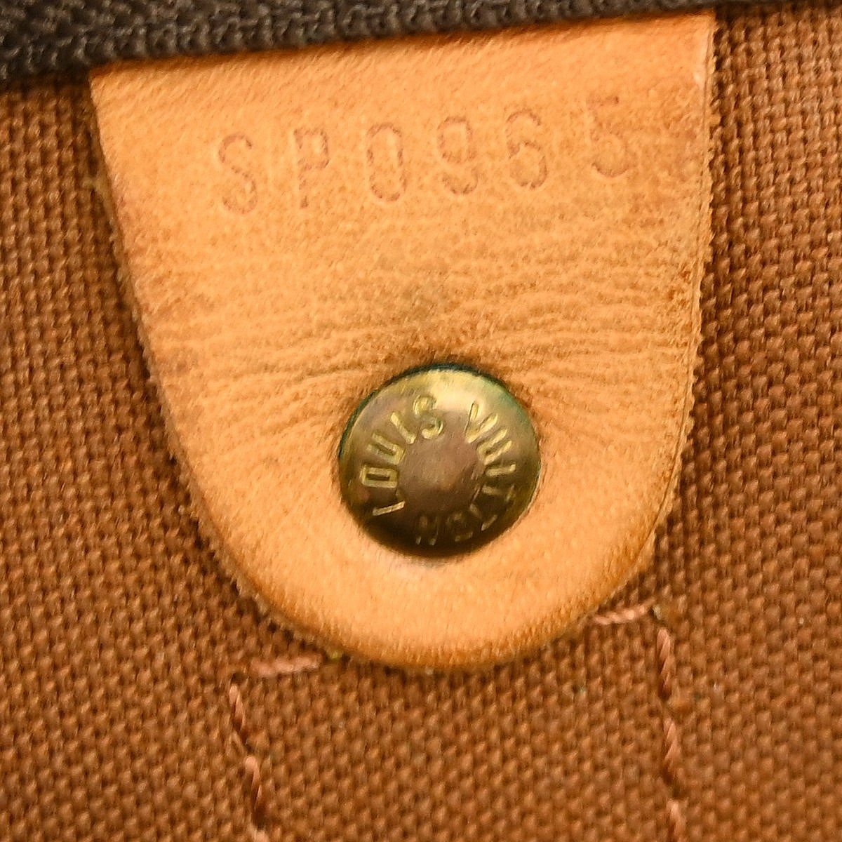Louis Vuitton Keepall Monogram Brown Canvas Travel Bag Bag (Pre-Owned)
