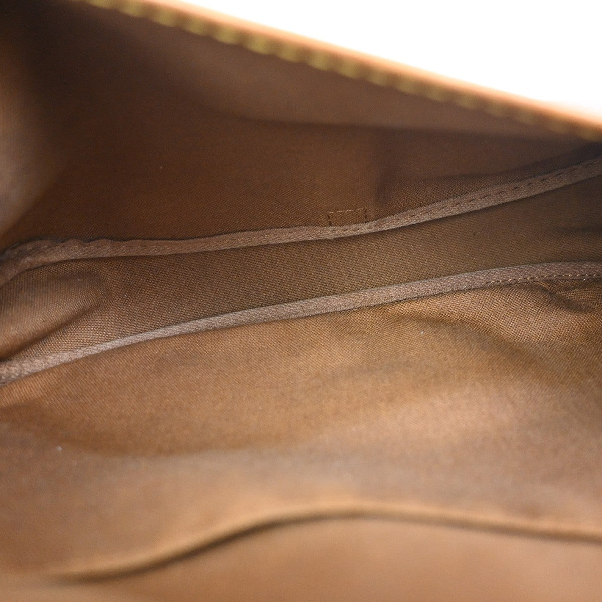 Louis Vuitton Saumur Monogram Canvas Brown Canvas Shoulder Bag Bag (Pre-Owned)