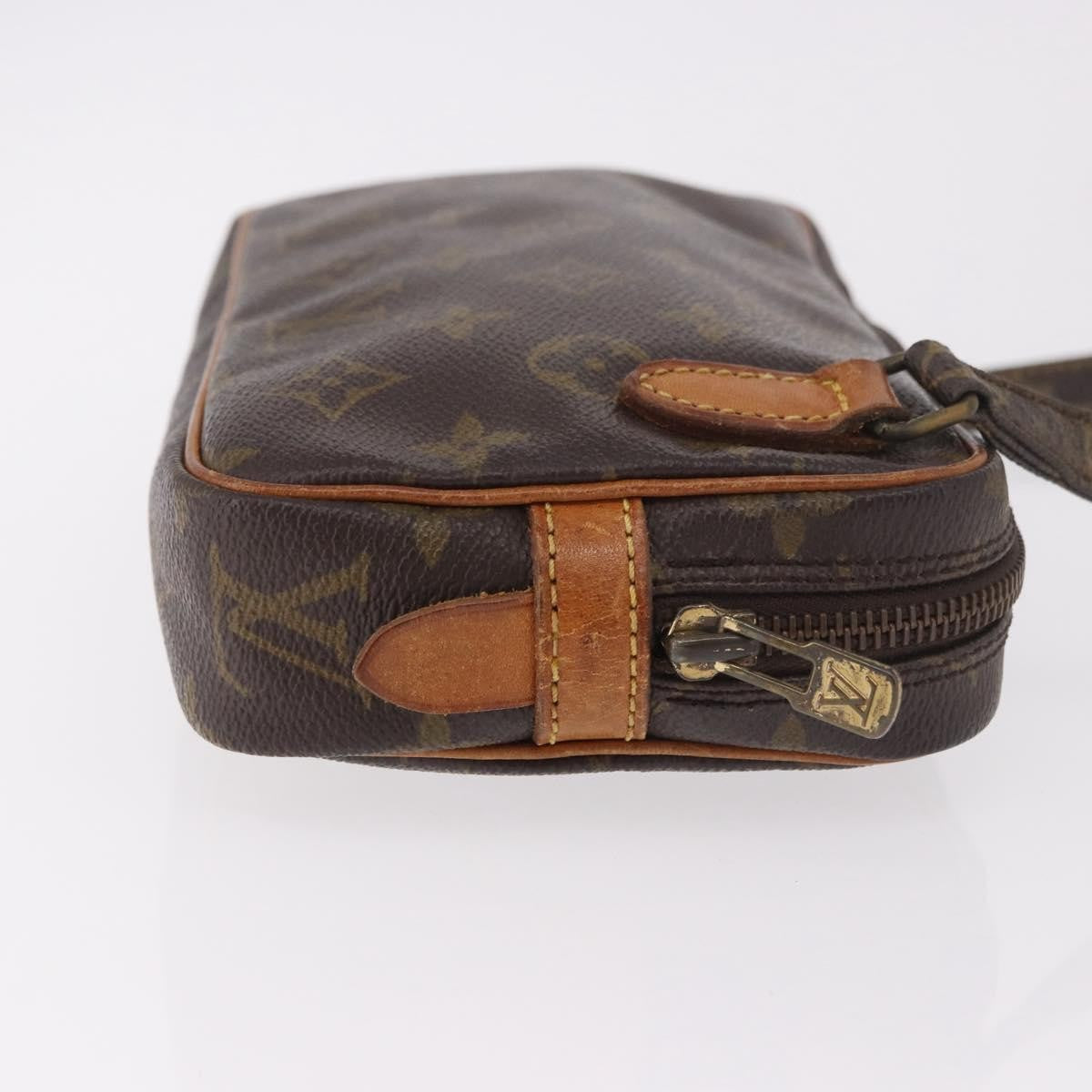 Louis Vuitton Pochette Marly Bandouliere Monogram Canvas Brown Canvas Shoulder Bag Bag (Pre-Owned)