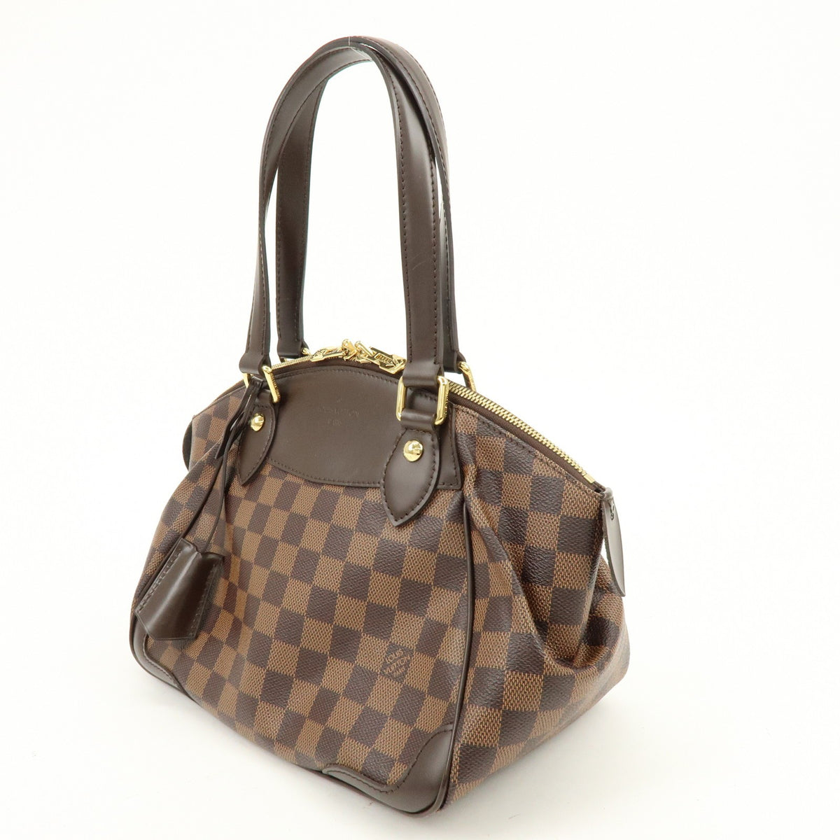 Louis Vuitton Verona Damier Brown Canvas Handbag (Pre-Owned)