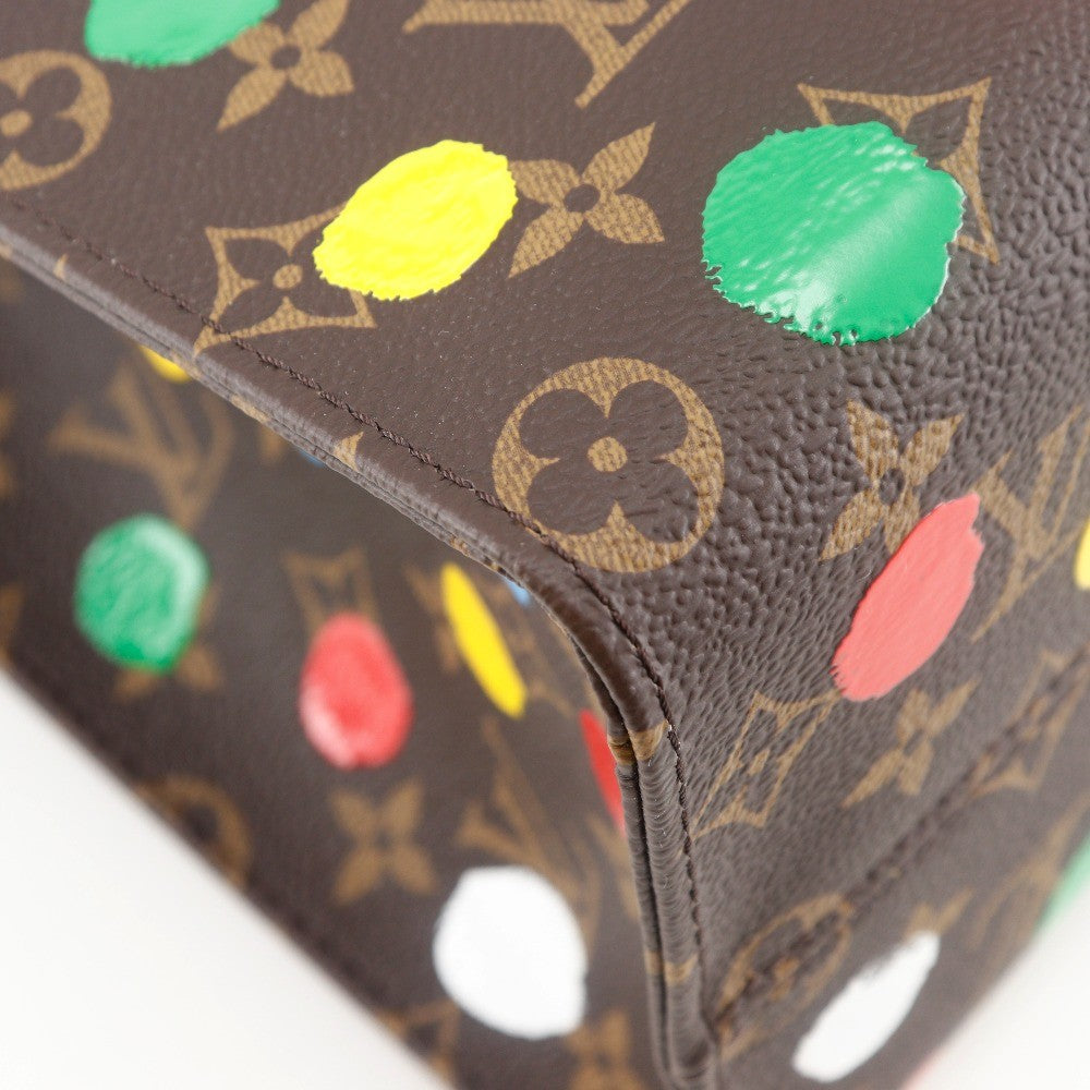 Louis Vuitton Onthego Tote Yayoi Kusama Painted Dots Monogram Canvas Multicolour Canvas Tote Bag Bag (Pre-Owned)