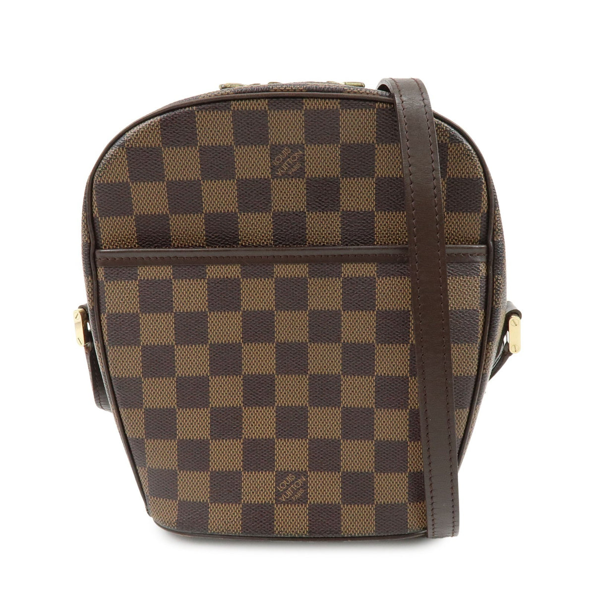 Louis Vuitton Ipanema Damier Brown Canvas Handbag (Pre-Owned)