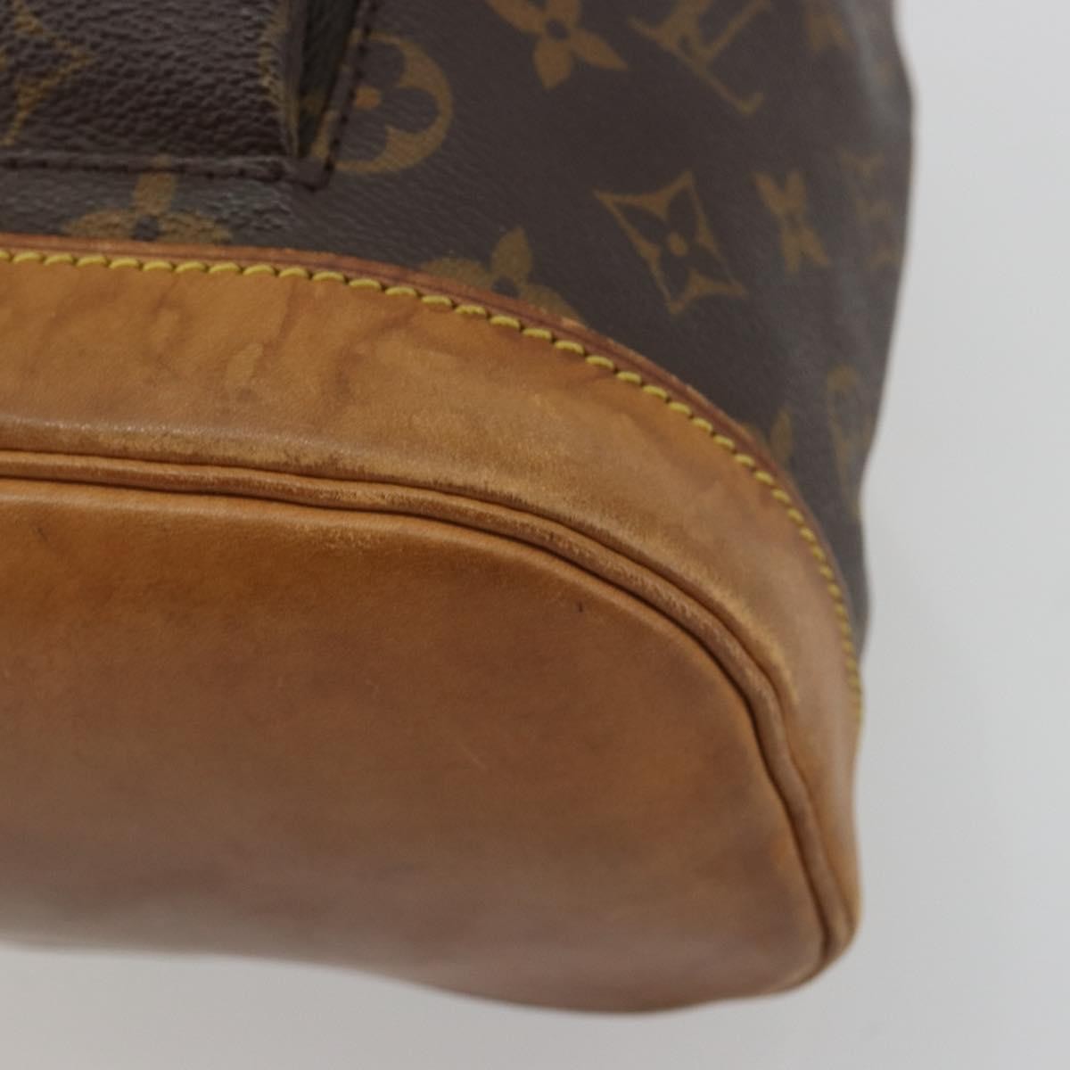 Louis Vuitton Vintage Montsouris Monogram Canvas Brown Canvas Backpack Bag (Pre-Owned)