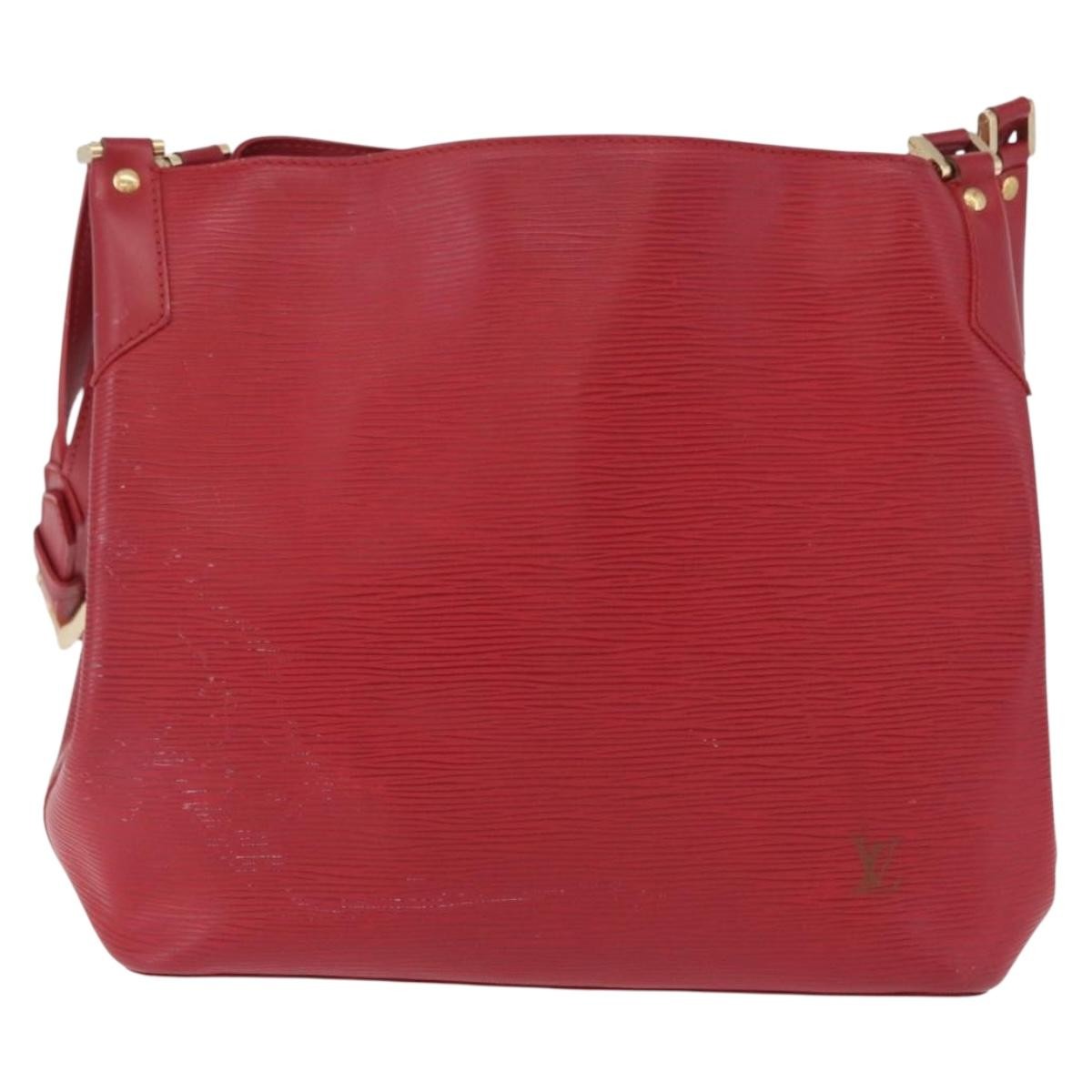 Louis Vuitton Mandara Epi Leather Red Leather Shoulder Bag Bag (Pre-Owned)