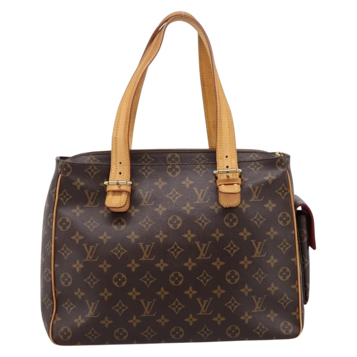 Louis Vuitton Multipli Cite Monogram Canvas Brown Canvas Shoulder Bag Bag (Pre-Owned)