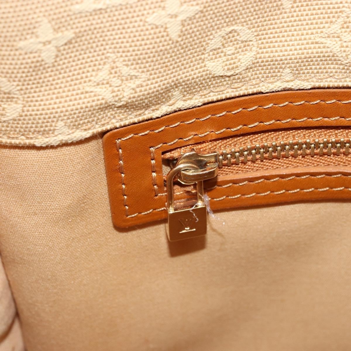 Louis Vuitton Mary Kate Messenger Mini Lin Beige Canvas Shoulder Bag Bag (Pre-Owned)