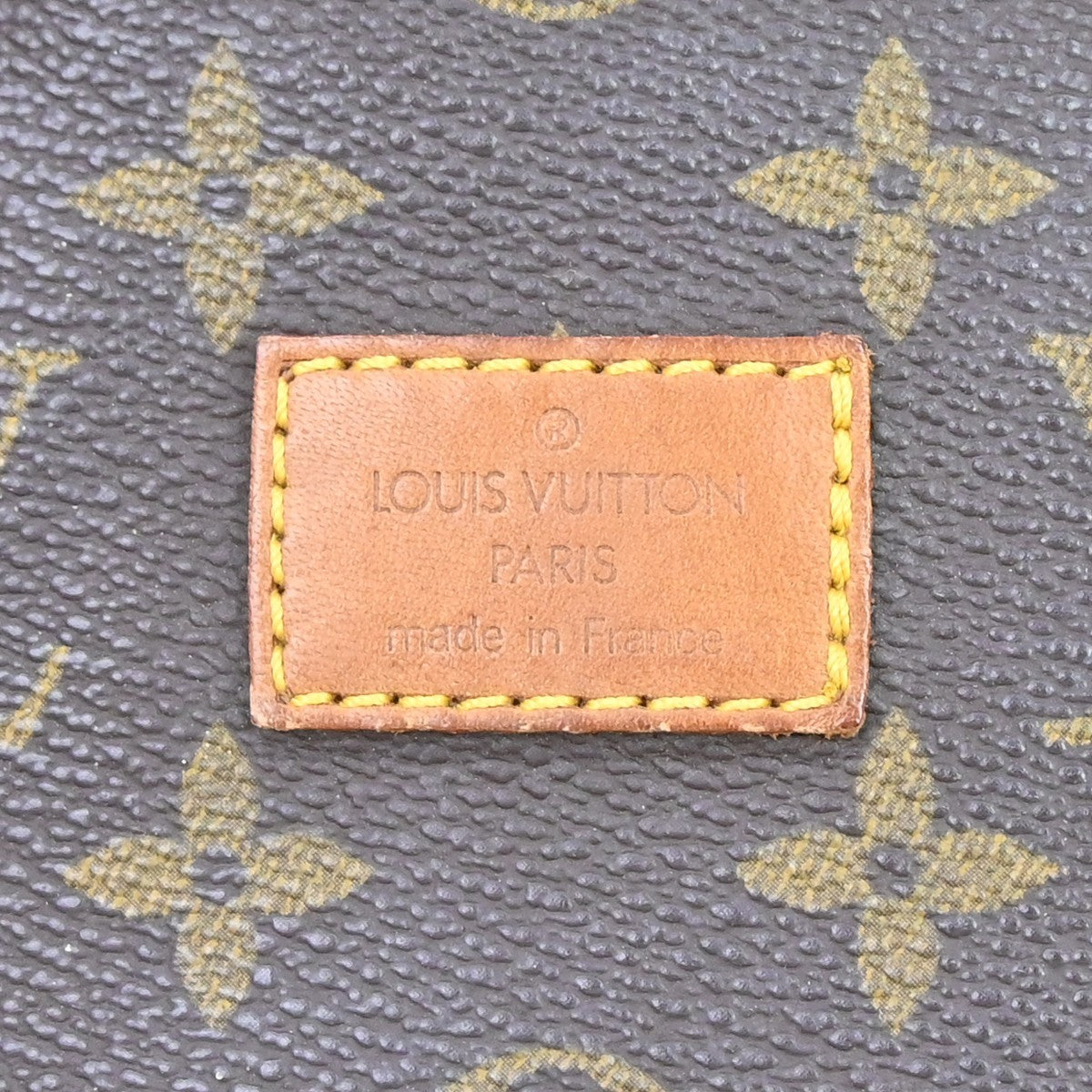 Louis Vuitton Saumur Monogram Canvas Brown Canvas Handbag (Pre-Owned)