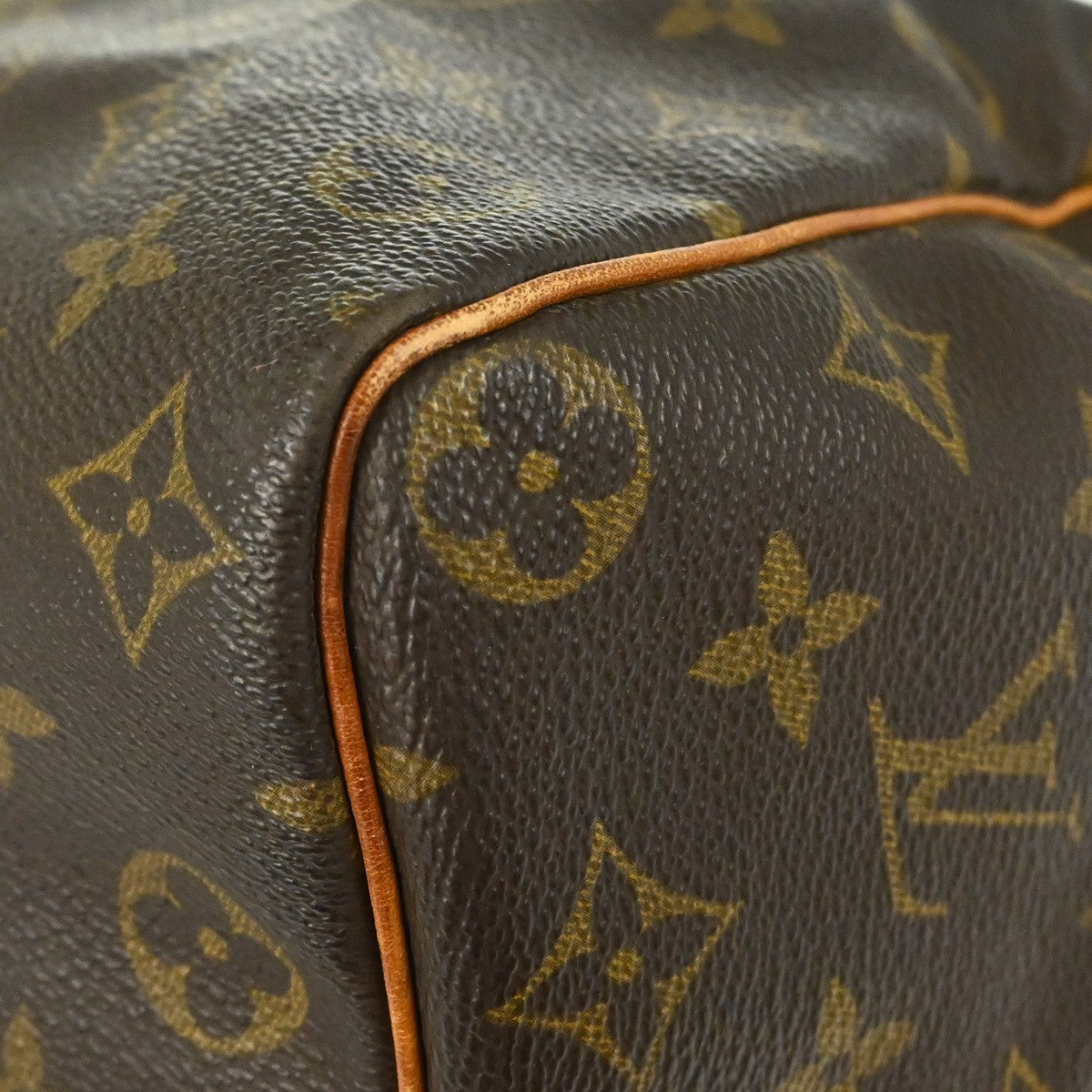 Louis Vuitton Speedy Monogram Canvas Brown Canvas Handbag (Pre-Owned)