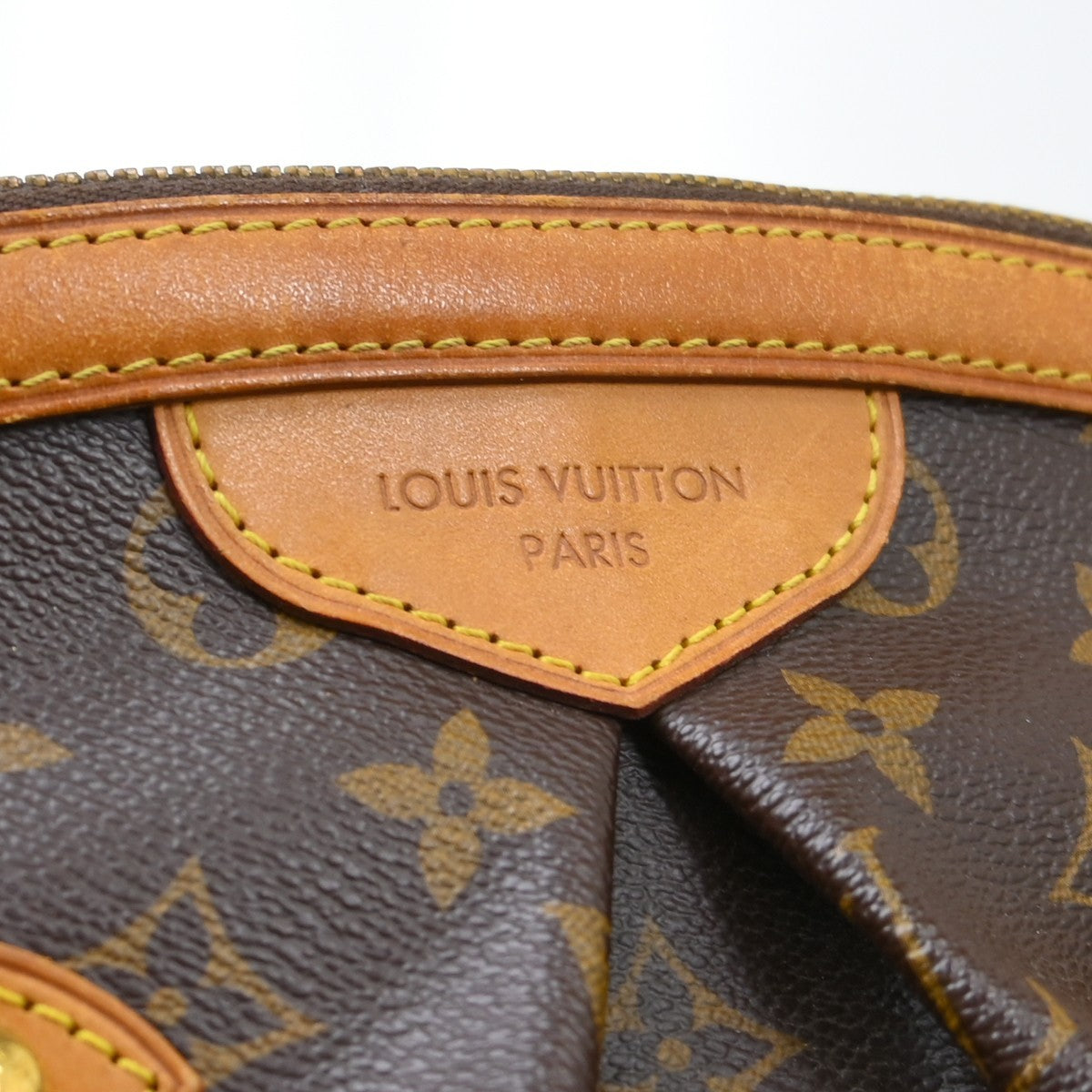Louis Vuitton Tivoli Monogram Canvas Brown Canvas Handbag (Pre-Owned)