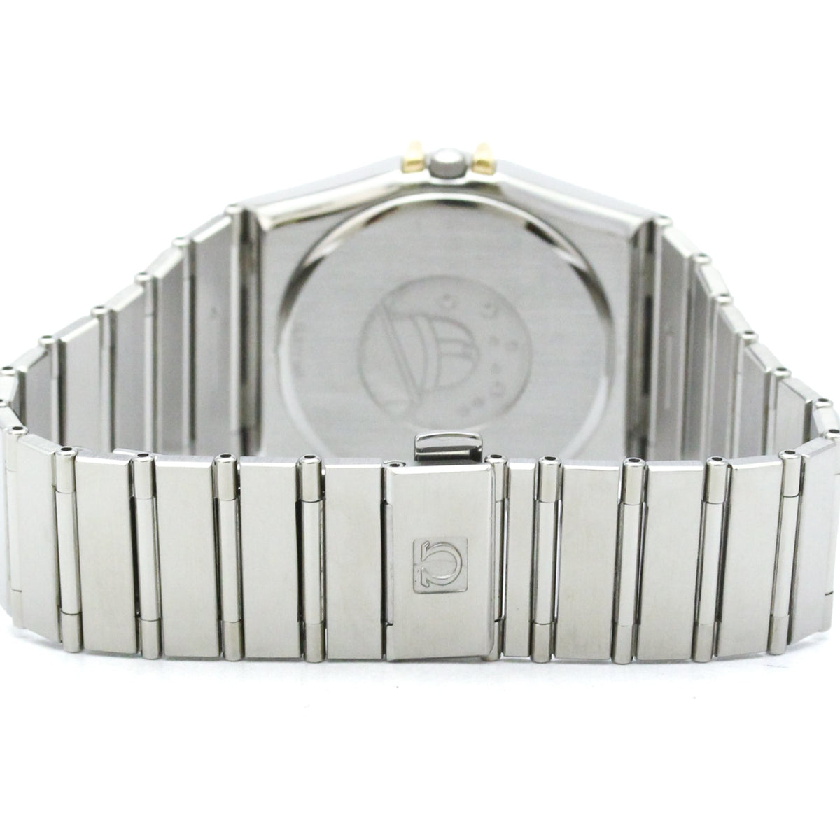 Omega Constellation Quartz Stainless Steel And Yellow Gold Watch (Pre-Owned)