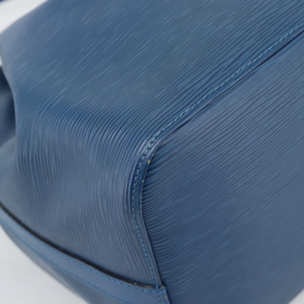 Louis Vuitton Noe Epi Leather Blue Leather Shoulder Bag Bag (Pre-Owned)