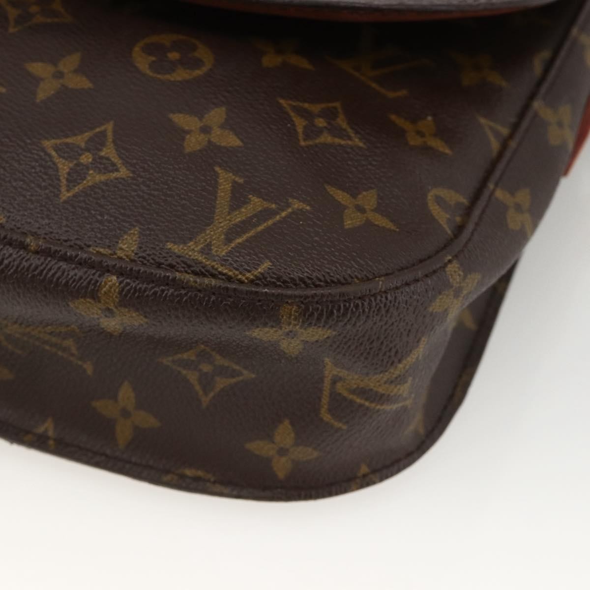 Louis Vuitton Saint Cloud Monogram Canvas Brown Canvas Handbag (Pre-Owned)