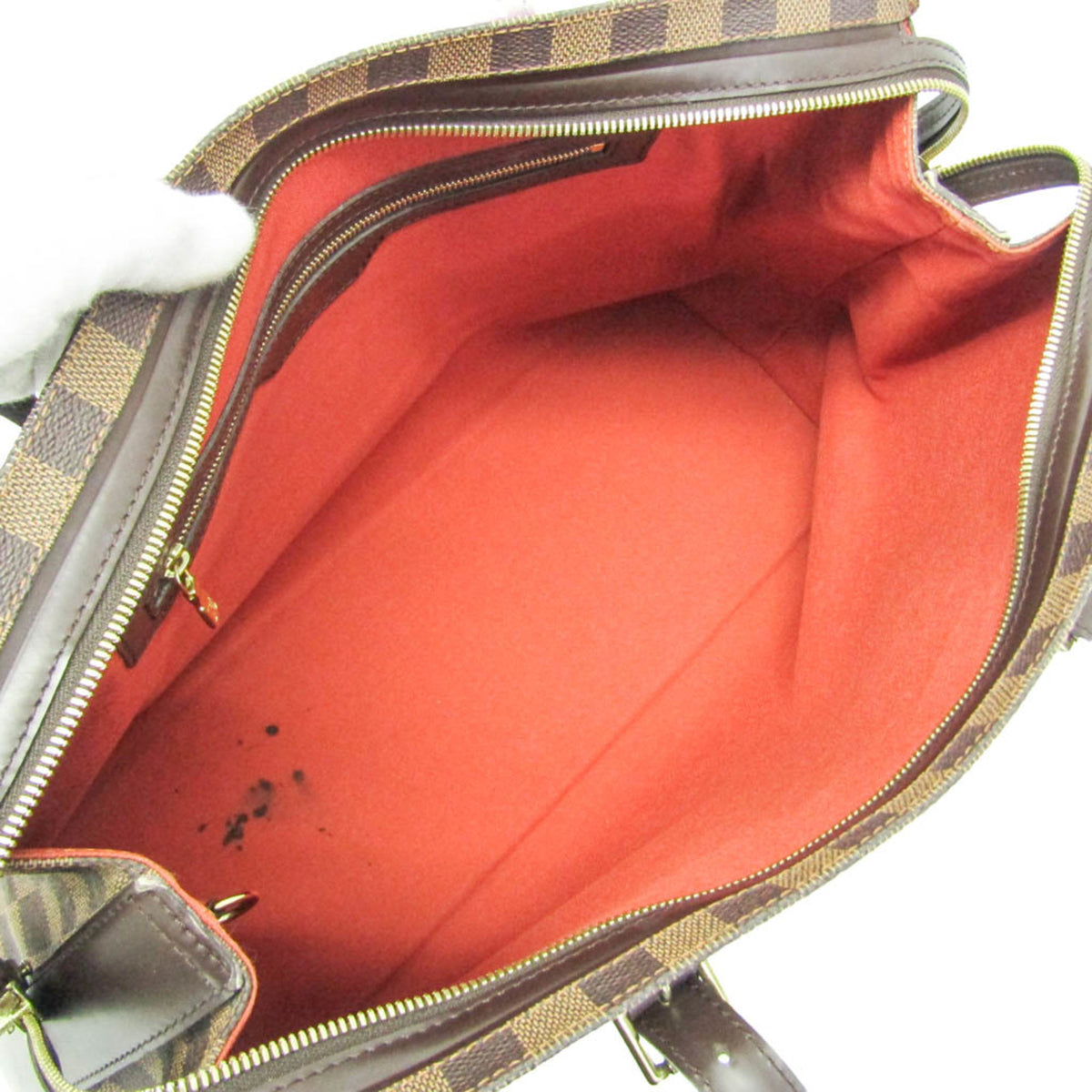 Louis Vuitton Chelsea Damier Ebene Brown Canvas Tote Bag Bag (Pre-Owned)