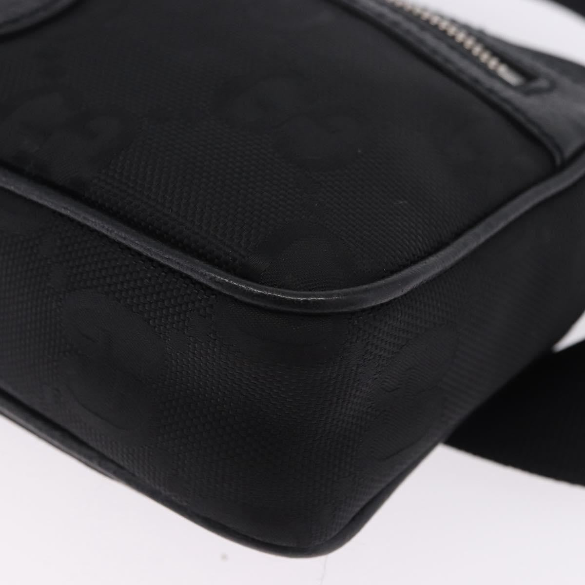 Gucci Off The Grid Belt Gg Econyl Black Canvas Handbag (Pre-Owned)