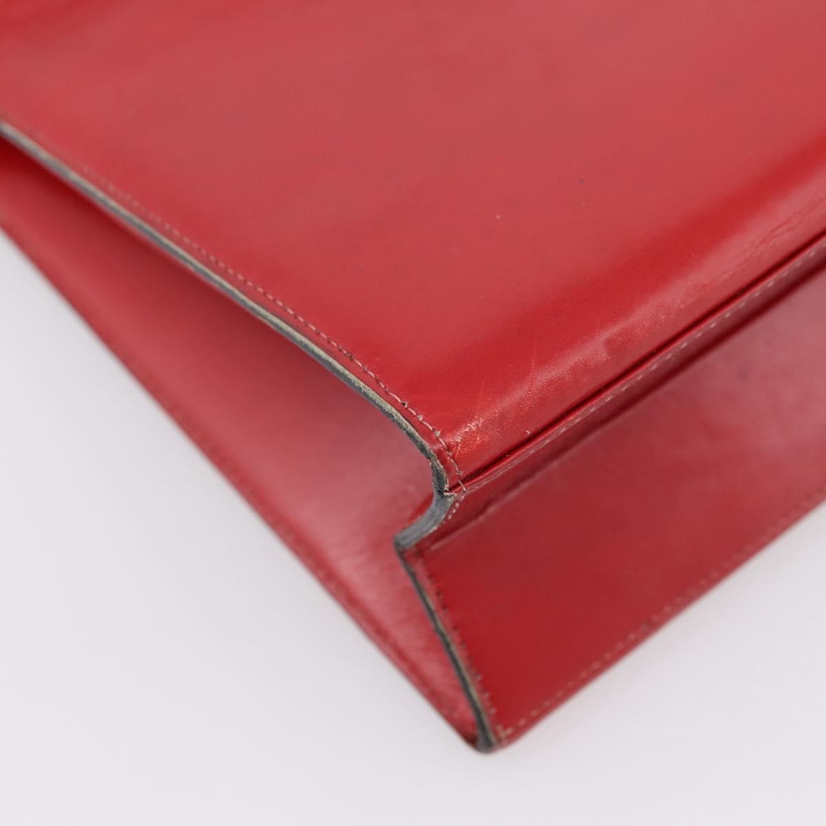 Christian Dior Handbag Leather Red Leather Handbag (Pre-Owned)