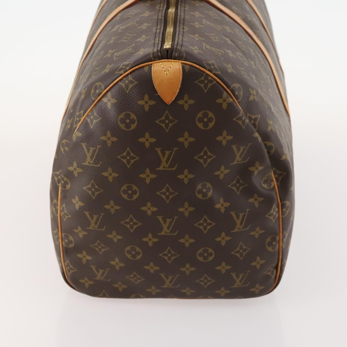 Louis Vuitton Keepall Monogram Canvas Brown Canvas Travel Bag Bag (Pre-Owned)