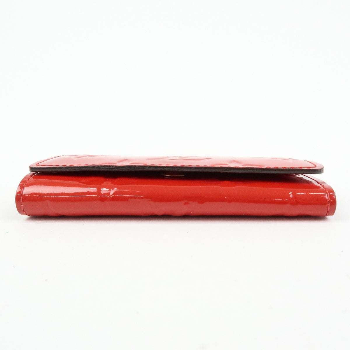 Louis Vuitton Multiclés 4 Cuir Verni Red Patent_Leather Wallets Accessory (Pre-Owned)