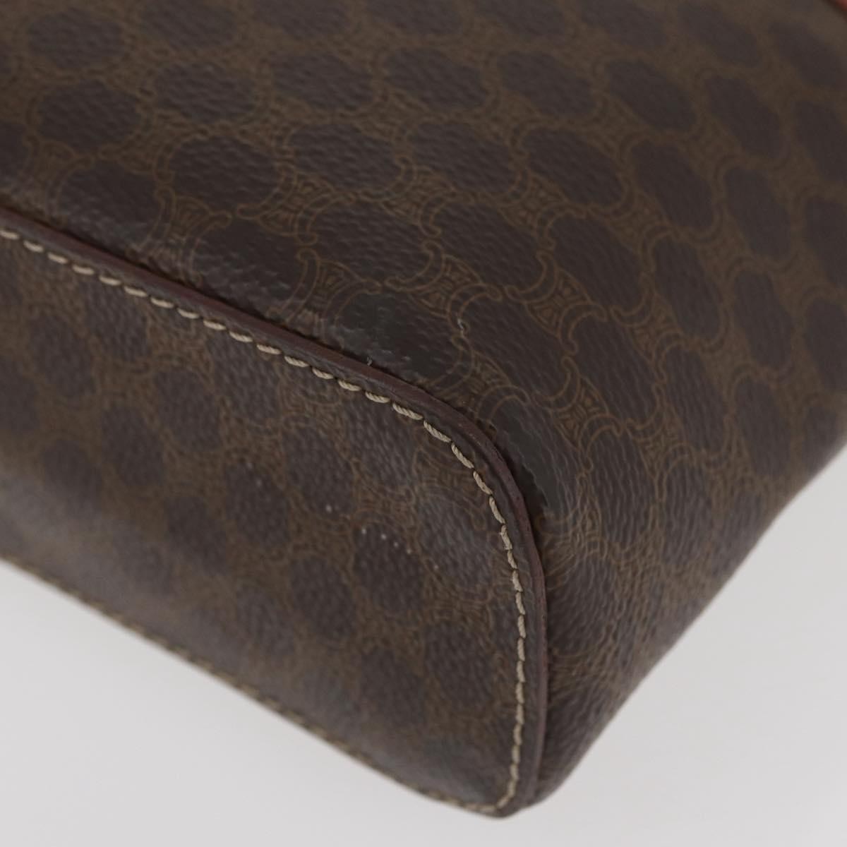 Celine Macadam Vanity Canvas Brown Canvas Clutche & Pouche Bag (Pre-Owned)