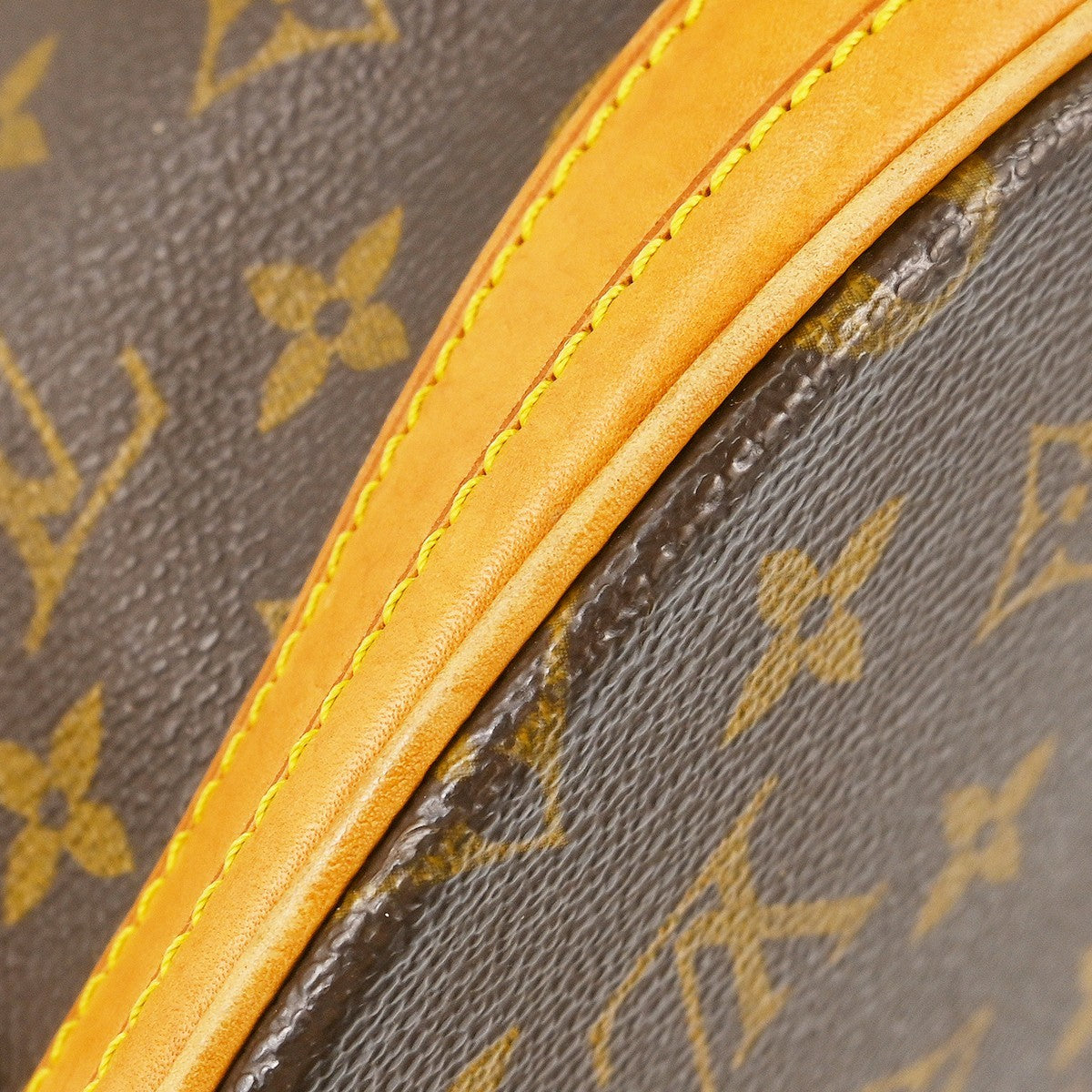 Louis Vuitton Bucket Monogram Canvas Brown Canvas Tote Bag Bag (Pre-Owned)