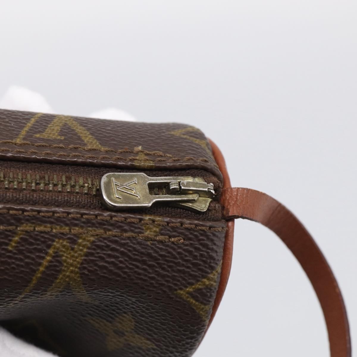 Louis Vuitton Papillon Pochette Monogram Canvas Brown Canvas Clutche & Pouche Bag (Pre-Owned)