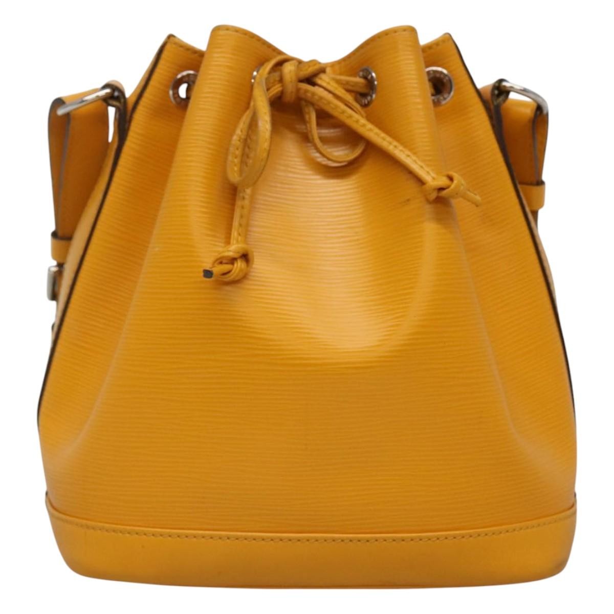 Louis Vuitton Petit Noe Nm Epi Leather Yellow Leather Shoulder Bag Bag (Pre-Owned)