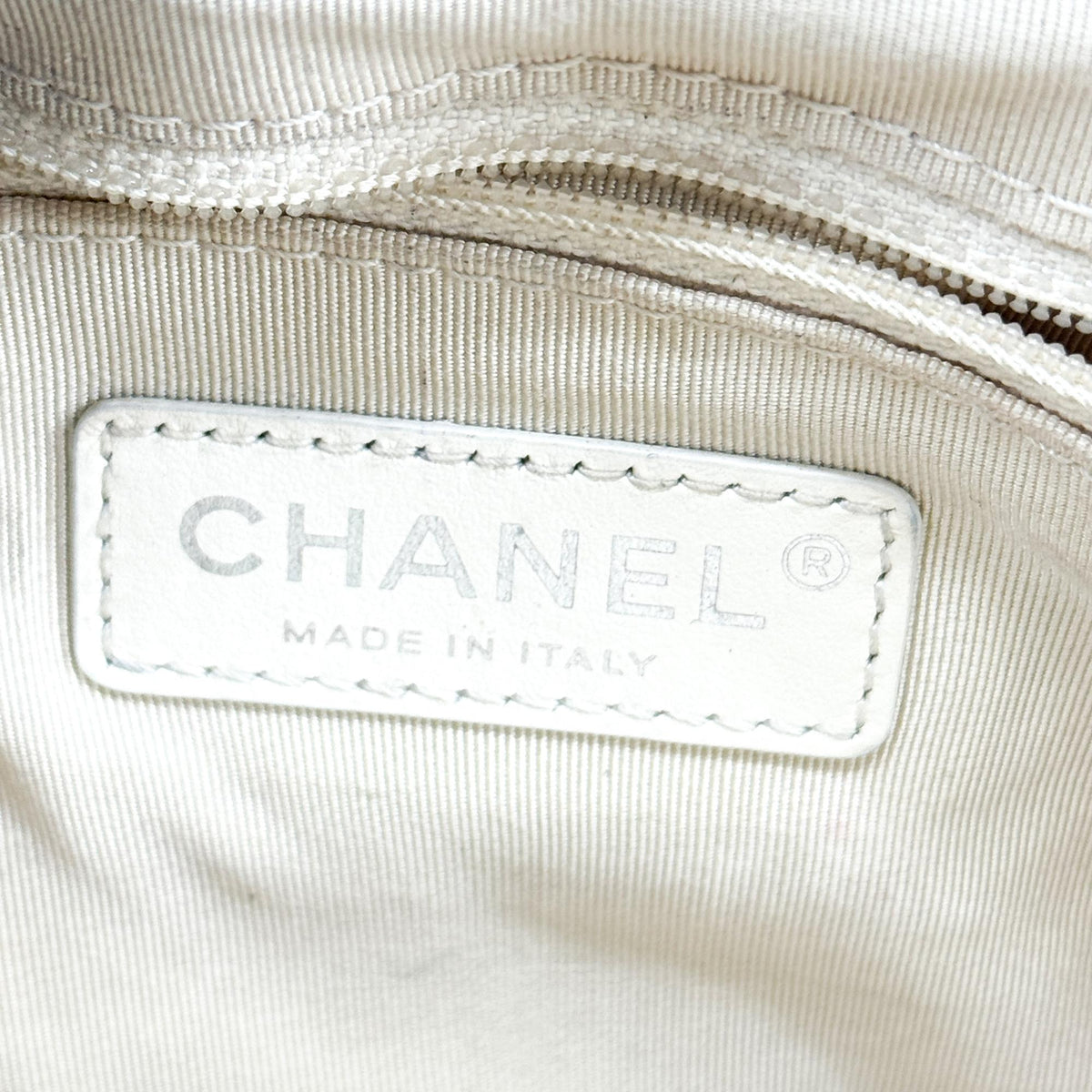 Chanel Gabrielle Quilted Aged Calfskin Gold Leather Backpack Bag (Pre-Owned)