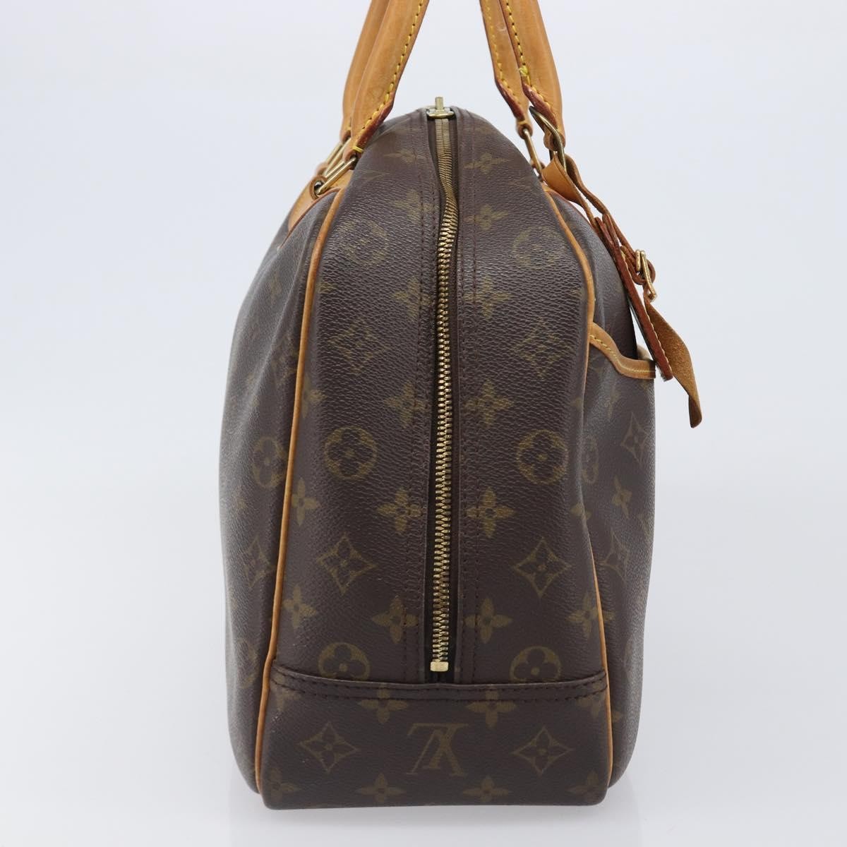 Louis Vuitton Deauville Monogram Canvas Brown Canvas Handbag (Pre-Owned)