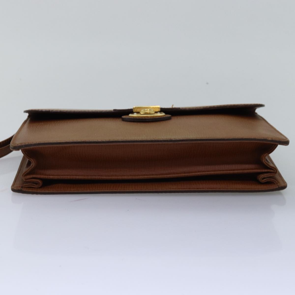 Burberry Vintage Leather Brown Leather Clutche & Pouche Bag (Pre-Owned)