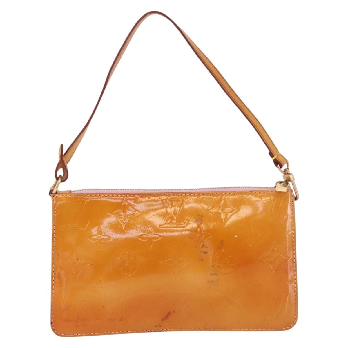 Louis Vuitton Lexington Pochette Patent Leather Pink Patent_Leather Clutche & Pouche Bag (Pre-Owned)