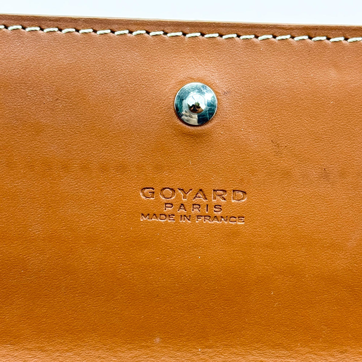 Goyard Richelieu Coated Canvas Black Canvas Wallets Accessory (Pre-Owned)