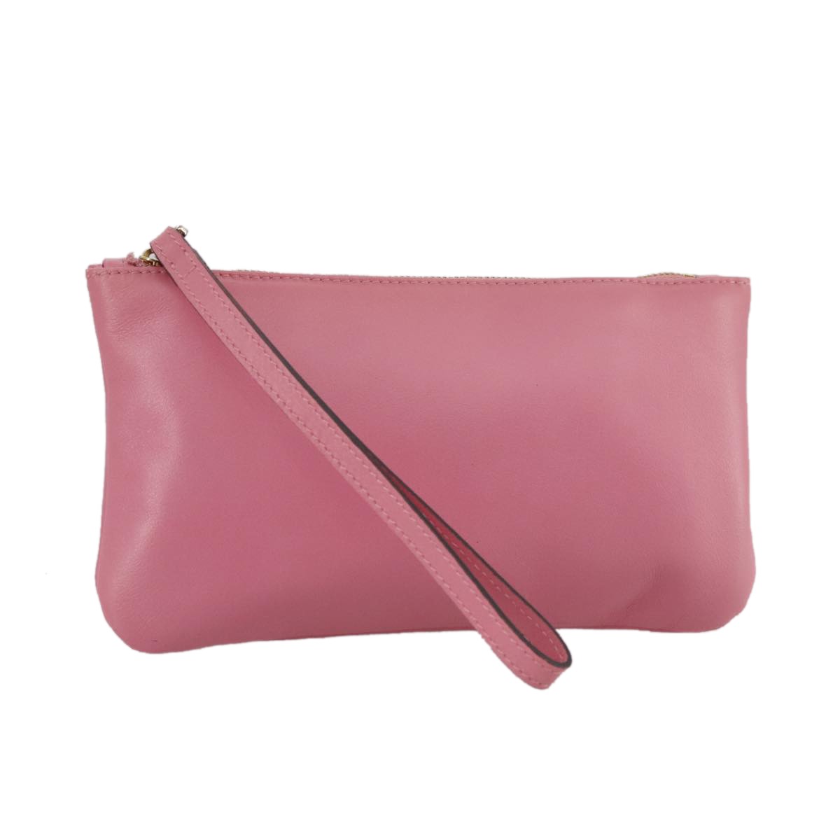 Valentino Garavani Pochette Leather Pink Leather Clutche & Pouche Bag (Pre-Owned)