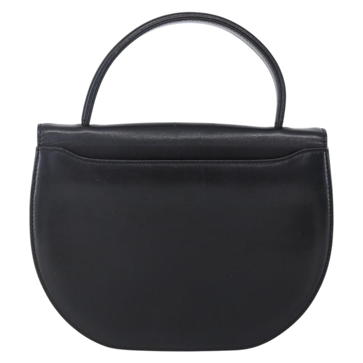 Givenchy Vintage 4G Leather Black Leather Handbag (Pre-Owned)