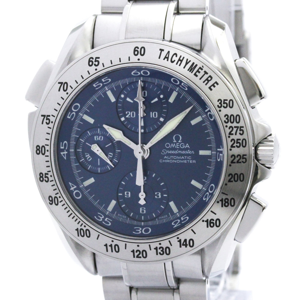 Omega Speedmaster Split-Seconds Chronograph Automatic Stainless Steel Watch (Pre-Owned)