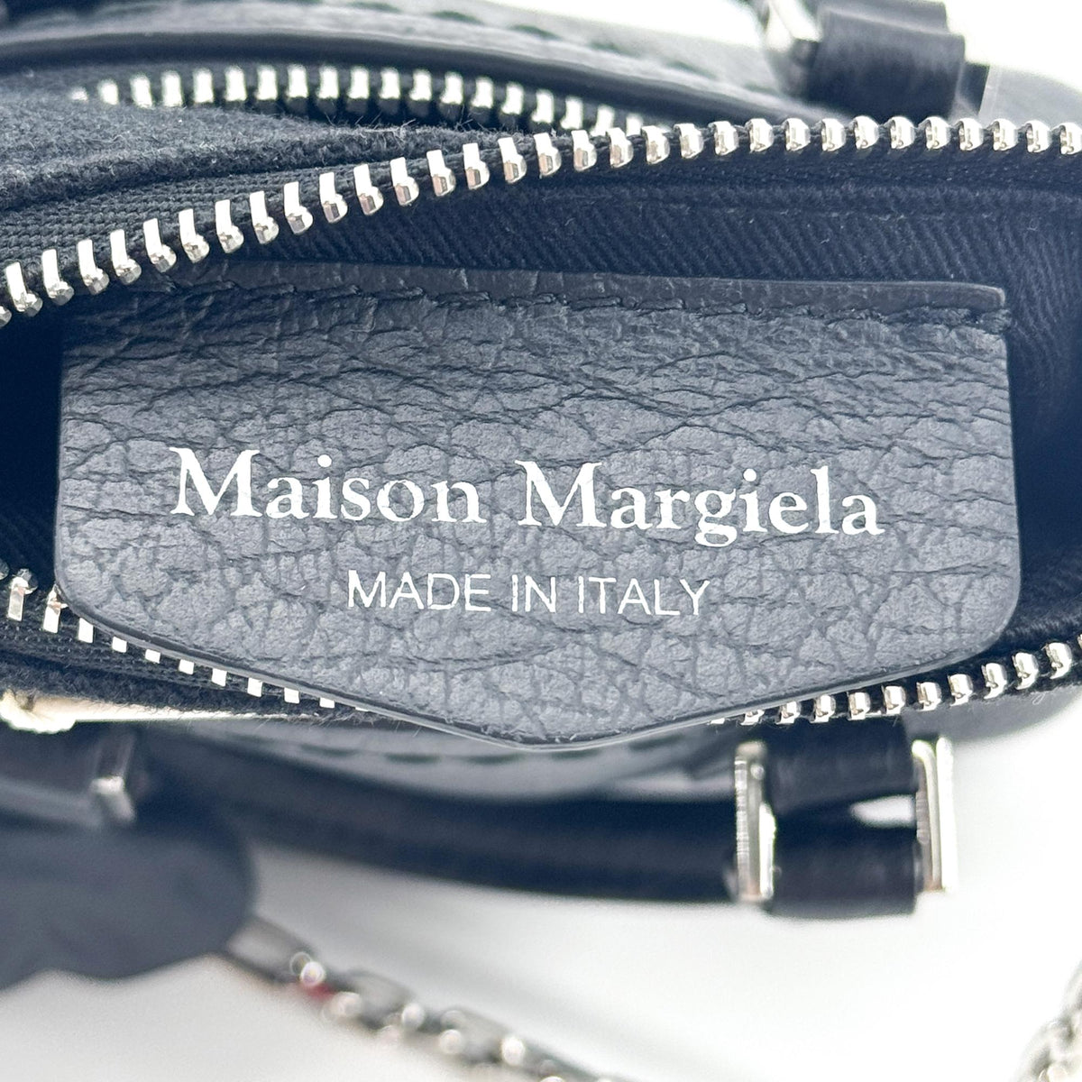Maison Margiela Femme Micro Sac 5Ac Leather Black Calfskin Shoulder Bag Bag (Pre-Owned)