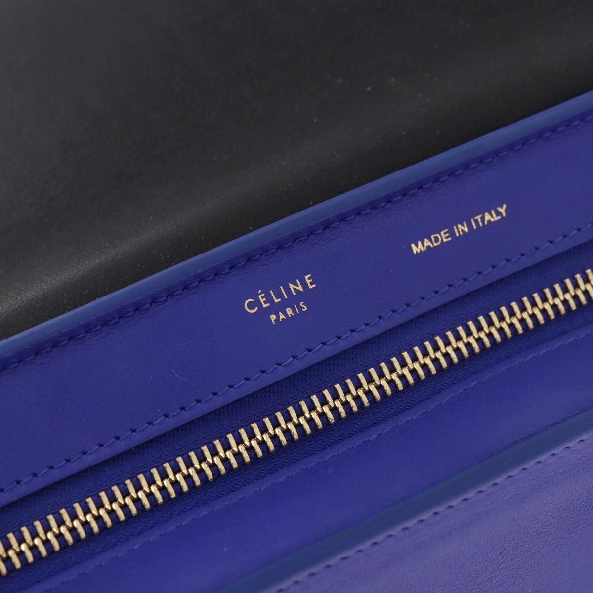 Celine Tricolor Trapeze Leather Multicolour Leather Handbag (Pre-Owned)