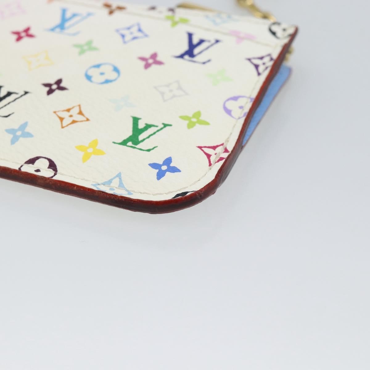 Louis Vuitton Key Pouch Nm Monogram Multicolor Multicolour Canvas Clutche & Pouche Bag (Pre-Owned)