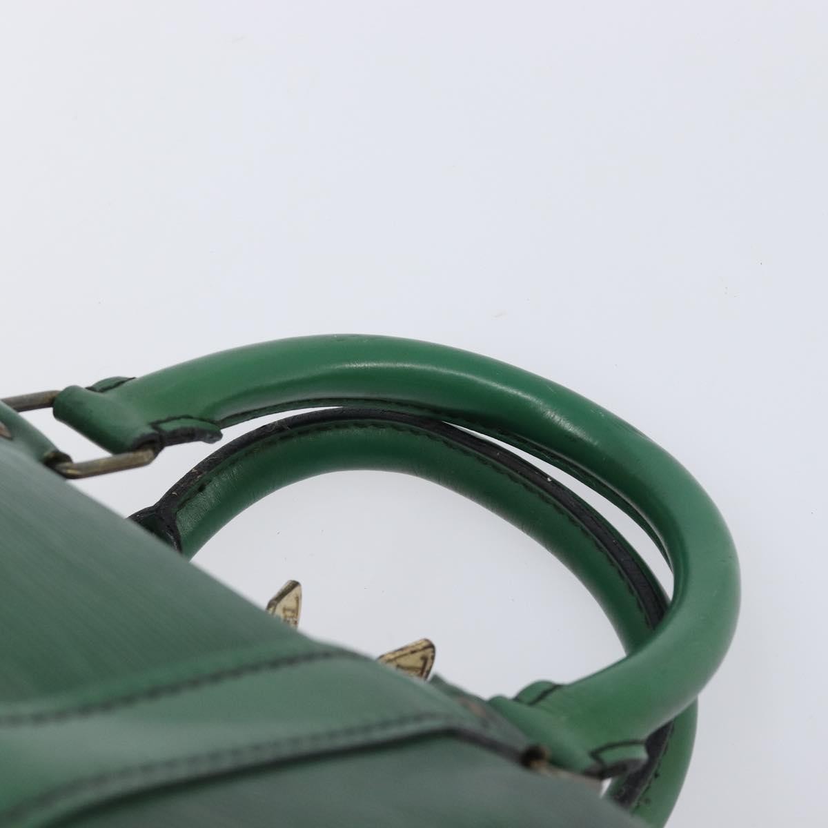 Louis Vuitton Keepall Epi Leather Green Leather Travel Bag Bag (Pre-Owned)