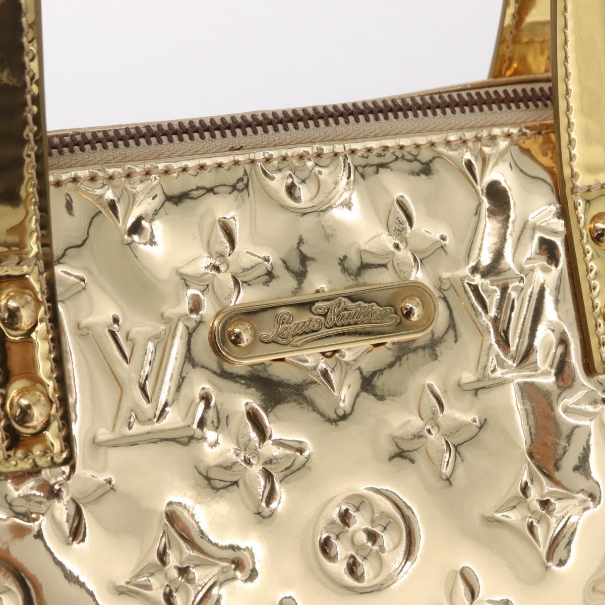 Louis Vuitton Bellevue Monogram Vernis Gold Canvas Tote Bag Bag (Pre-Owned)