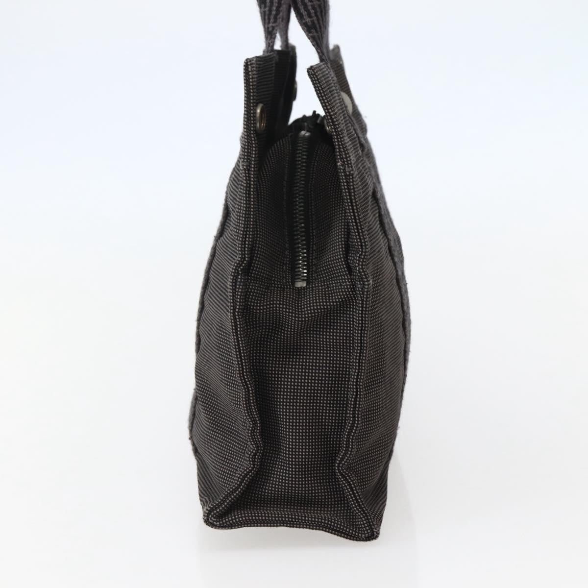 Hermes Fourre-Tout Herline Fourre-Tout Herline Gray Canvas Bag (Pre-Owned)