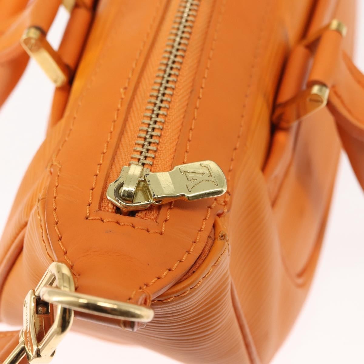 Louis Vuitton Danura Epi Orange Leather Handbag (Pre-Owned)