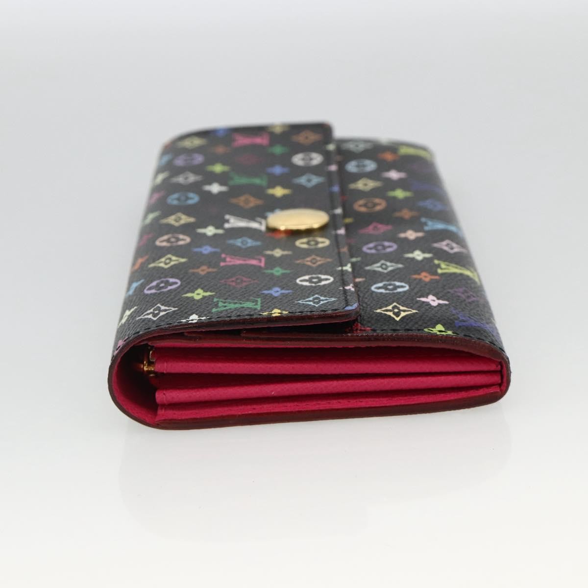 Louis Vuitton Sarah Monogram Multicolor Multicolour Canvas Wallets Accessory (Pre-Owned)