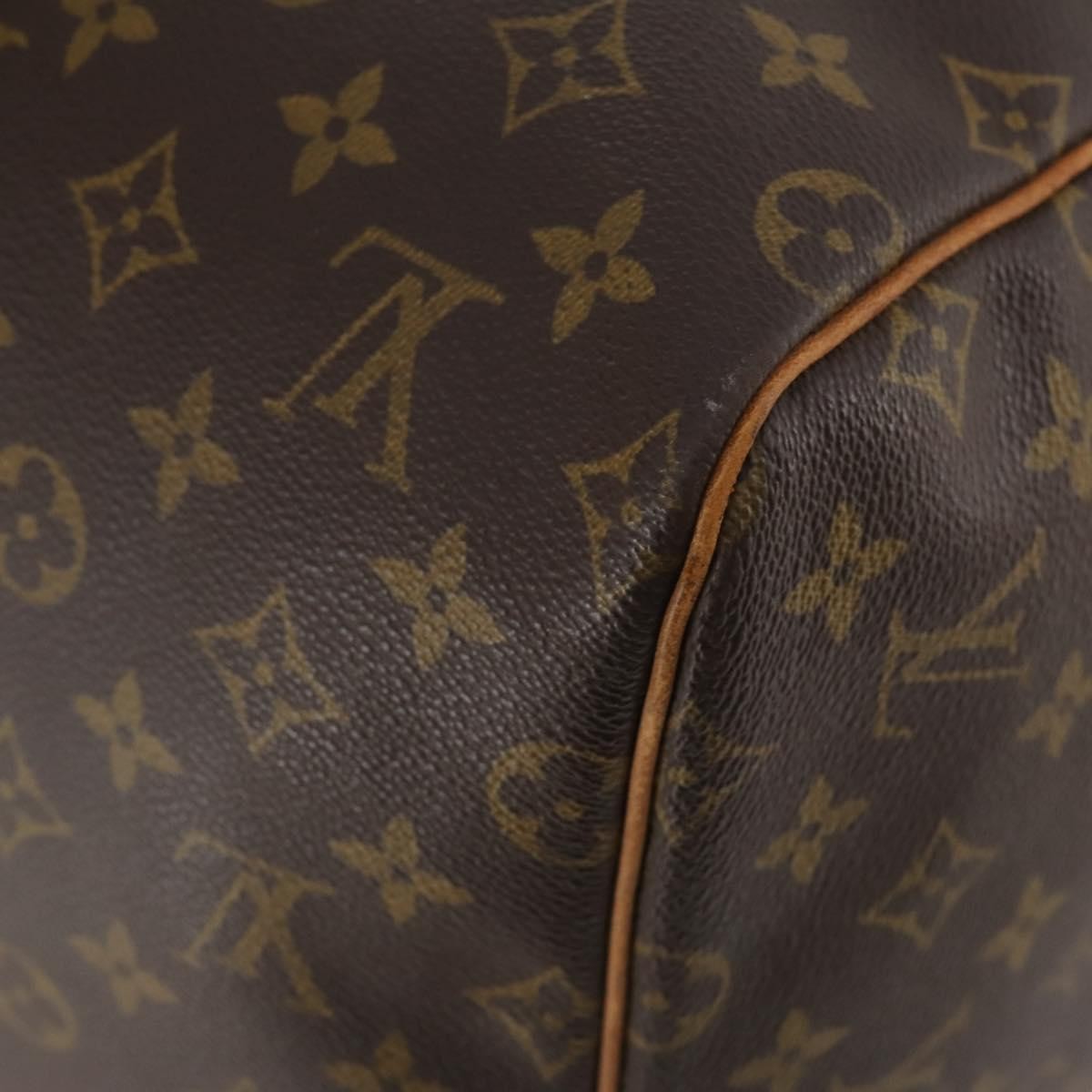 Louis Vuitton Keepall Monogram Canvas Brown Canvas Travel Bag Bag (Pre-Owned)