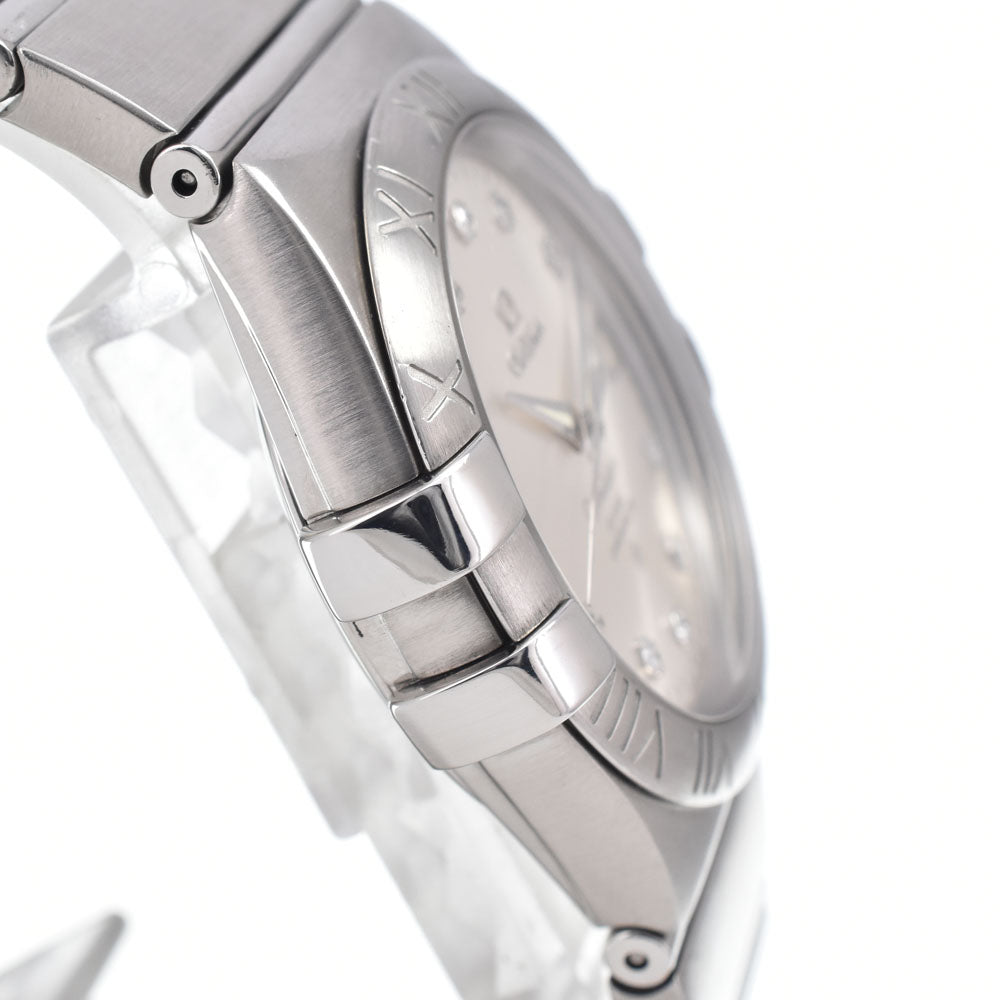 Omega Constellation Co-Axial Chronometer Automatic Stainless Steel With Diamond Markers Watch (Pre-Owned)