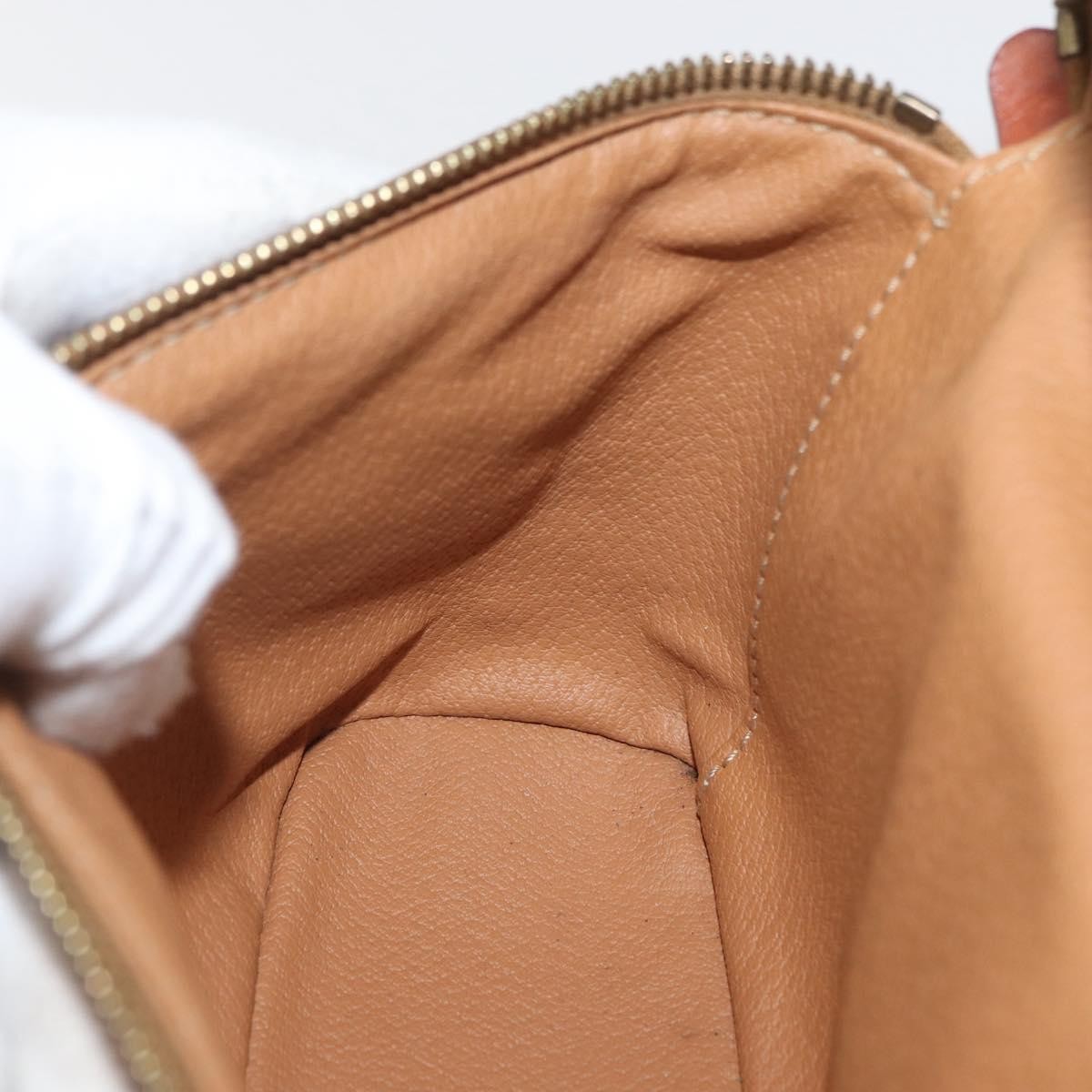 Celine Macadam Vanity Canvas Brown Canvas Clutche & Pouche Bag (Pre-Owned)