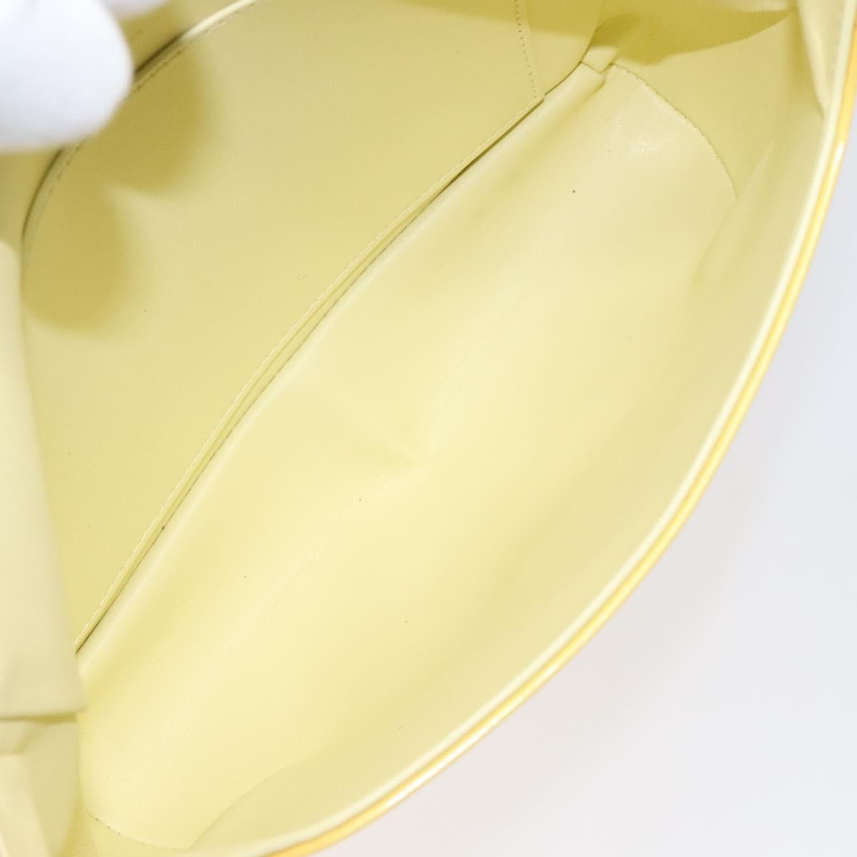 Louis Vuitton Thompson Street Monogram Vernis Yellow Patent_Leather Shoulder Bag Bag (Pre-Owned)
